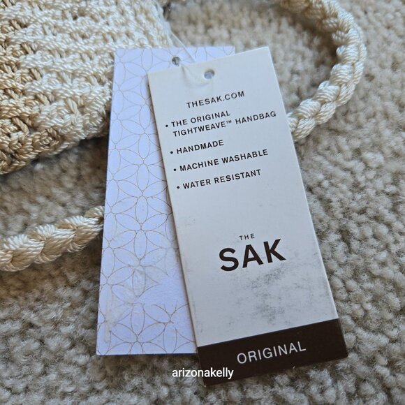 NWT The Sak Crochet Neutral Colors Bag - Picture 13 of 13